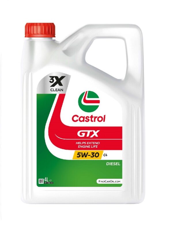CASTROL GTX 5W-30 C4 4L | GSF Car Parts
