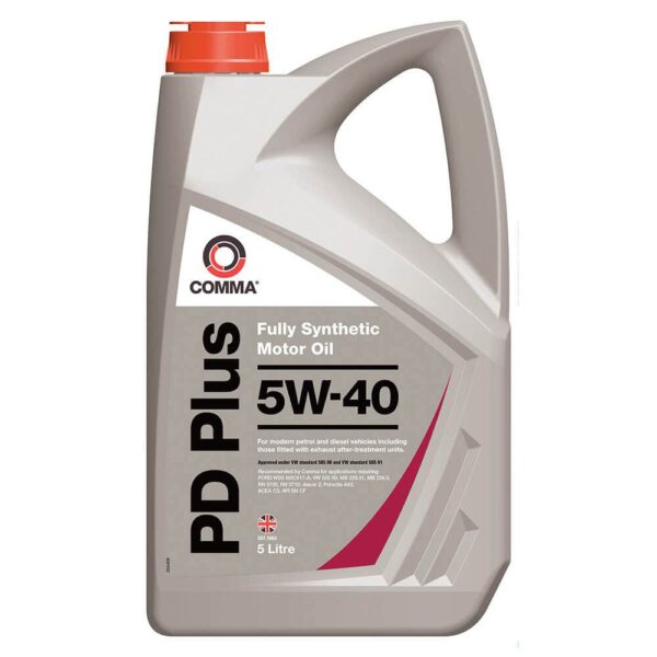 COMMA - PD PLUS 5W40 - 5L ENGINE OIL