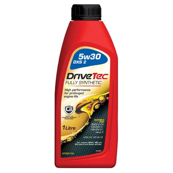 DRIVETEC - 5W30 Fully Synthetic DXS 2 - 1L Engine Oil