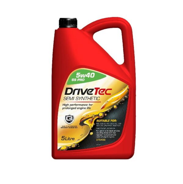 DRIVETEC 5W40 Semi Synthetic PRO - 5L Engine Oil | GSF Car Parts