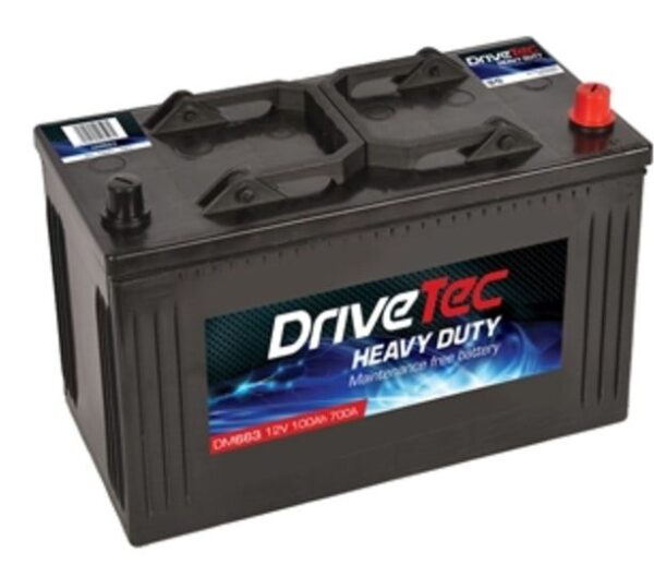 DRIVETEC - 663 Battery - Super Heavy Duty 110ah
