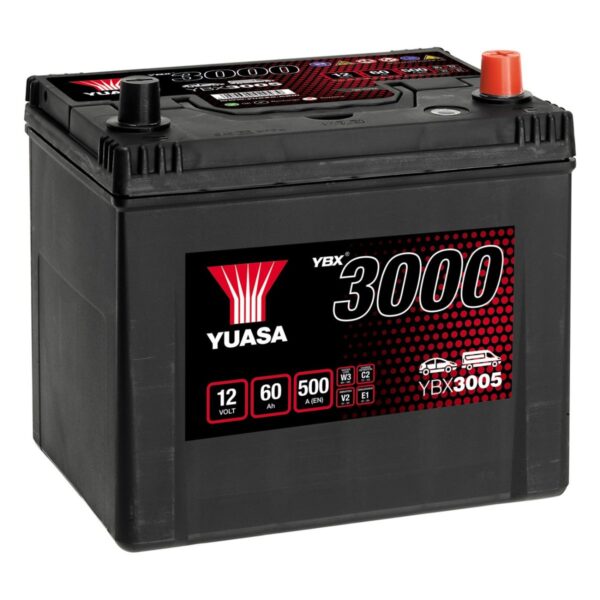 YUASA - 005 3000 Series SMF Battery - 4 Year Warranty