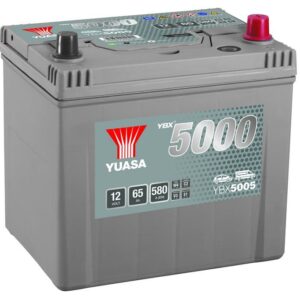 YUASA - 005 5000 Series Silver High Performance Battery - 5 Years Warranty