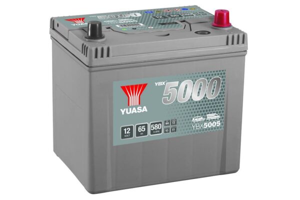 YUASA - 005 5000 Series Silver High Performance Battery - 5 Years Warranty