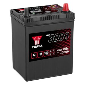 YUASA - 009 3000 Series SMF Battery - 4 Year Warranty