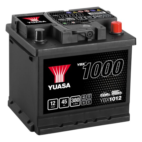 YUASA - 012 1000 Series SMF Battery - 3 Year Warranty