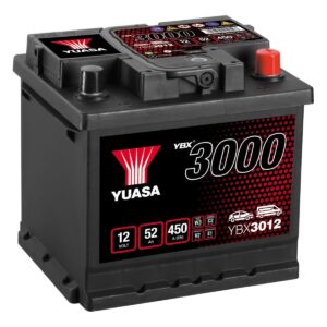 YUASA - 012 3000 Series SMF Battery - 4 Year Warranty