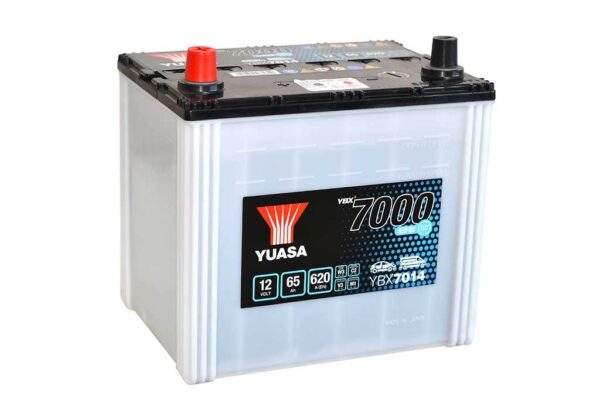 YUASA - 014 7000 Series EFB Start Stop Battery - 4 Year Warranty