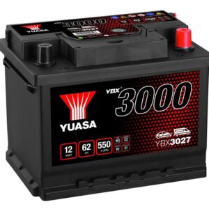 YUASA - 027 3000 Series SMF Battery - 4 Year Warranty