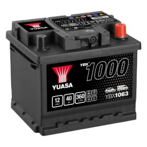 YUASA - 063 1000 Series SMF Battery - 3 Year Warranty