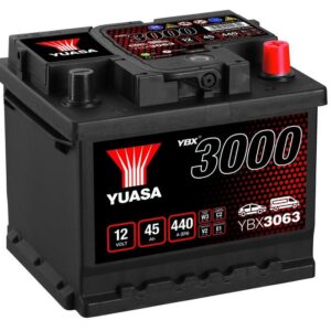 YUASA - 063 3000 Series SMF Battery - 4 Year Warranty