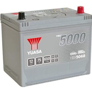 YUASA - 068 5000 Series Silver High Performance Battery - 5 Years Warranty