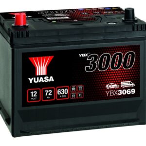 YUASA - 069 3000 Series SMF Battery - 4 Year Warranty