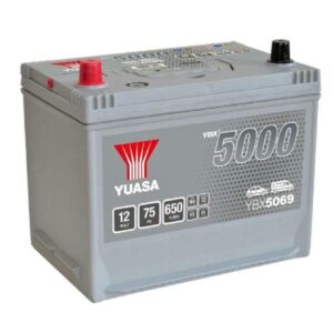YUASA - 069 5000 Series Silver High Performance Battery - 5 Years Warranty