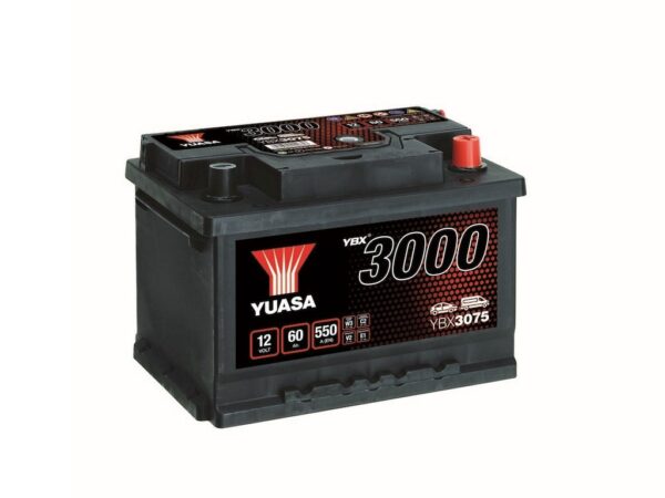 YUASA - 075 3000 Series SMF Battery - 4 Year Warranty