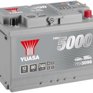 YUASA - 096 5000 Series Silver High Performance Battery - 5 Years Warranty