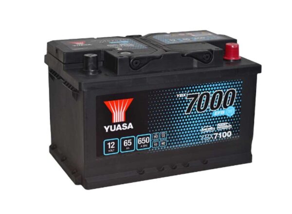 YUASA - 100 7000 SERIES EFB START STOP BATTERY - 4 YEAR WARRANTY