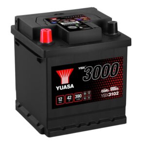 YUASA - 102 3000 Series SMF Battery - 4 Year Warranty