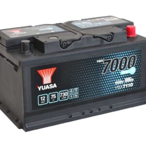 YUASA - 110 7000 Series EFB Start Stop Battery - 4 Year Warranty