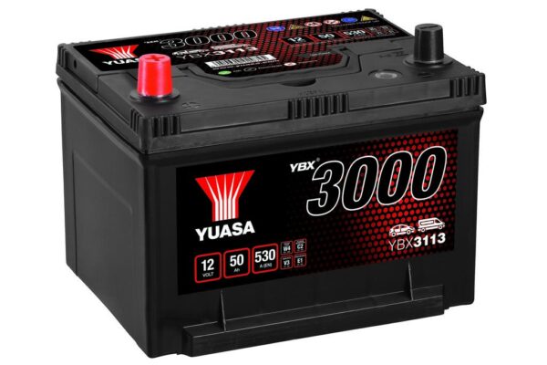 YUASA - 113 3000 Series SMF Battery - 4 Year Warranty