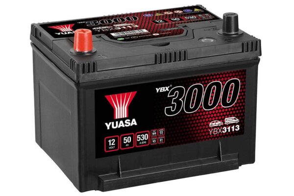 YUASA - 115 3000 Series SMF Battery - 4 Year Warranty