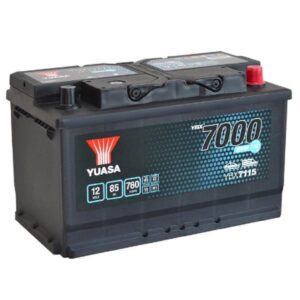 YUASA - 115 7000 Series EFB Start Stop Battery - 4 Year Warranty