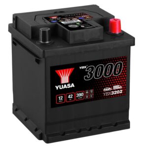 YUASA - 202 3000 Series SMF Battery - 4 Year Warranty