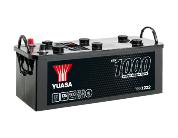 YUASA - 222 1000 Series Super Heavy Duty Battery - 3 Year Warranty