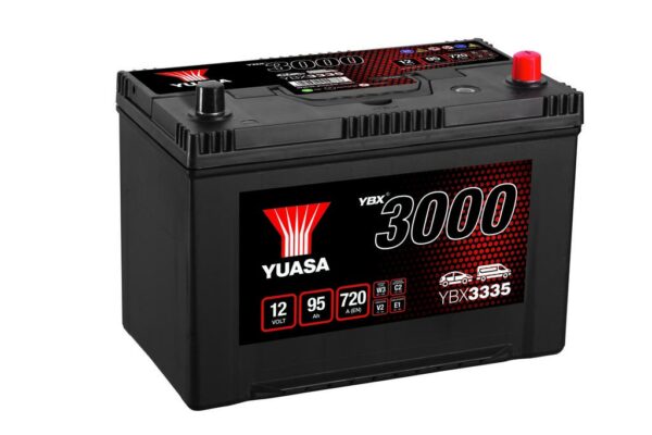 YUASA - 335 3000 Series SMF Battery - 4 Year Warranty