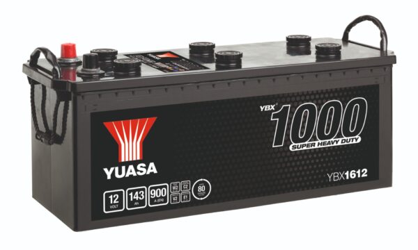 YUASA - 612 1000 Series Super Heavy Duty Battery - 3 Year Warranty