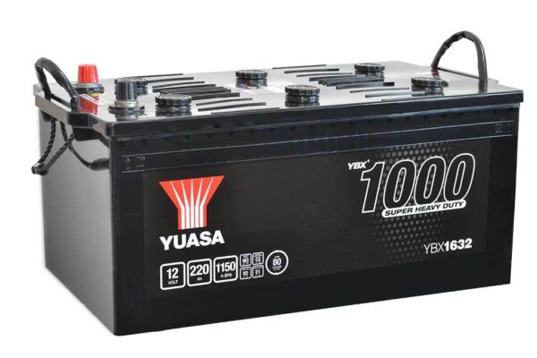 YUASA - 615 1000 Series Super Heavy Duty Battery - 3 Year Warranty