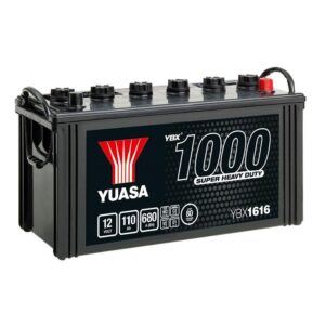 YUASA - 618 1000 Series Super Heavy Duty Battery - 3 Year Warranty