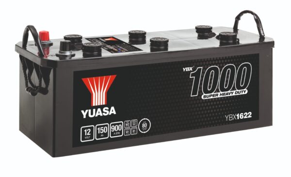YUASA - 622 1000 Series Super Heavy Duty Battery - 3 Year Warranty