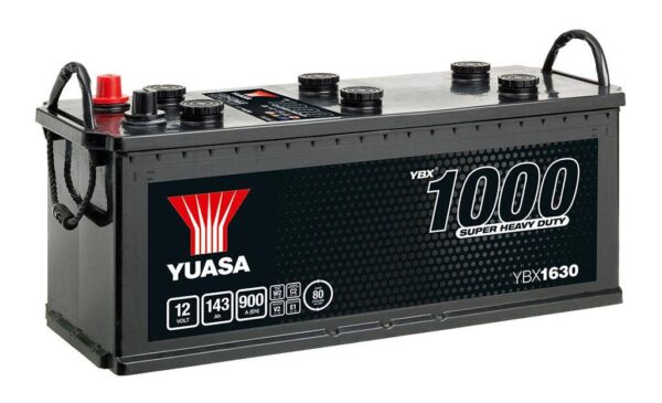 YUASA - 630 1000 Series Super Heavy Duty Battery - 3 Year Warranty
