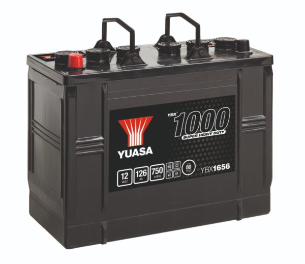 YUASA - 656 1000 Series Super Heavy Duty Battery - 3 Year Warranty